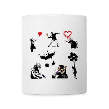 graffiti collection - Coffee/Tea Mug - white - Front