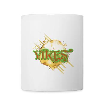 Yikes Neon Splash Logo Tee - Coffee/Tea Mug - white - Front