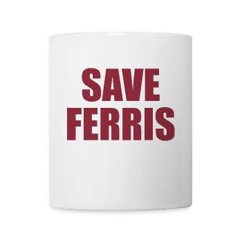 Save Ferris - Coffee/Tea Mug - white - Front