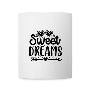 Unreadable design - Coffee/Tea Mug - white - Front