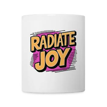 Radiate Joy - Coffee/Tea Mug - white - Front