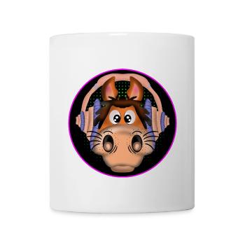 MUSIC HORSE EQUESTRIAN - Coffee/Tea Mug - white - Front