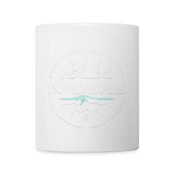 N-Dure Mountain Crest Logo - Coffee/Tea Mug - white - Front