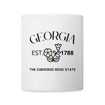 Minimalist Gear Gear Icon Illustration - Coffee/Tea Mug - white - Front