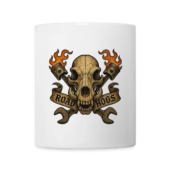Road Hogs - Coffee/Tea Mug - white - Front