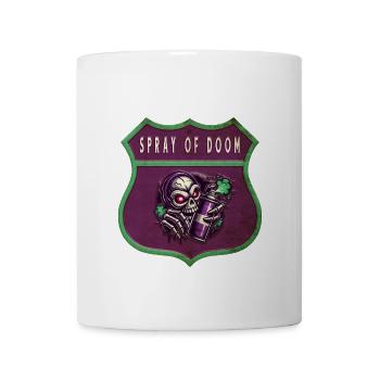 Spray Of The Doom - Coffee/Tea Mug - white - Front