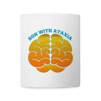 Son With Ataxia - Coffee/Tea Mug - white - Front
