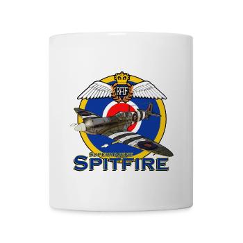 Supermarine Spitfire - Coffee/Tea Mug - white - Front