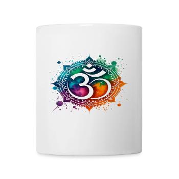 Music Festival Shirt - Colorful Yoga Outfit - Coffee/Tea Mug - white - Front