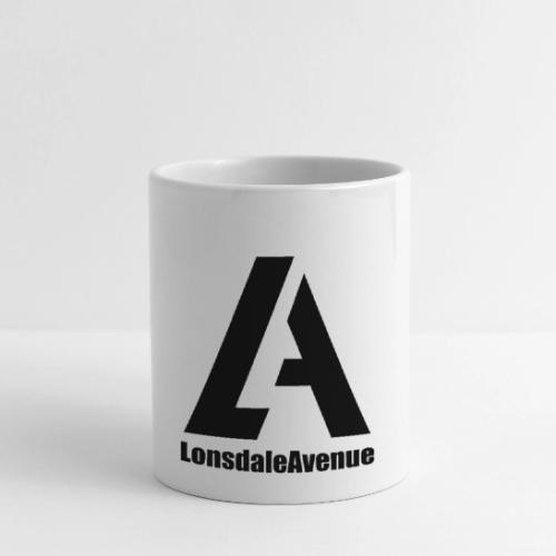 Lonsdale Avenue Logo Black Text - Coffee/Tea Mug