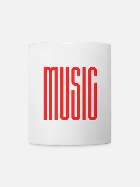 Retro music classical outfits - Coffee/Tea Mug - white