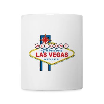 Fabulous Las Vegas Welcome Sign Design - Coffee/Tea Mug - white - Front