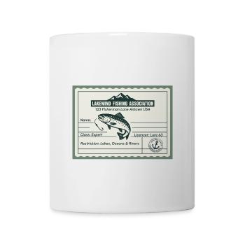 Fishing License PR - Coffee/Tea Mug - white - Front