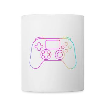 Game Controller Sketch - Coffee/Tea Mug - white - Front