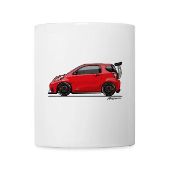 Toyota Scion iQ Track - Coffee/Tea Mug - white - Front