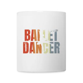Vintage Ballet Dancer - Coffee/Tea Mug - white - Front