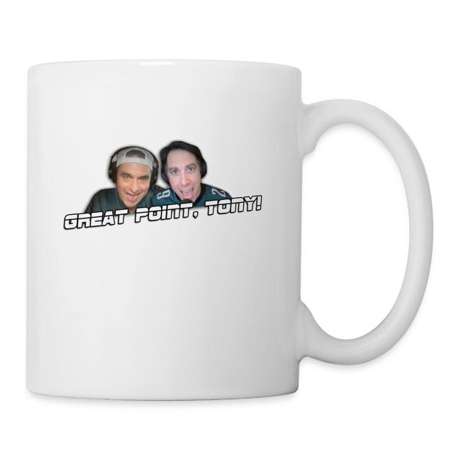 GREAT POINT, TONY! (with Fusco Show back)