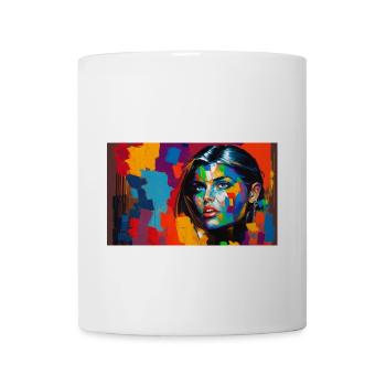 Girls Graffiti - Coffee/Tea Mug - white - Front