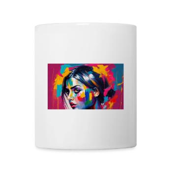 Girls Graffiti - Coffee/Tea Mug - white - Front