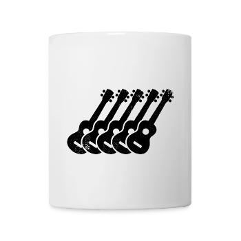 Ukulele Drawing - Coffee/Tea Mug - white - Front