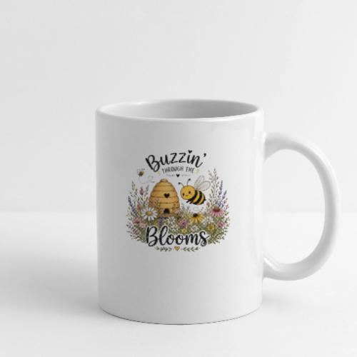 Buzzin' Through The Blooms - Coffee/Tea Mug