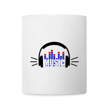 Music - Coffee/Tea Mug - white - Front