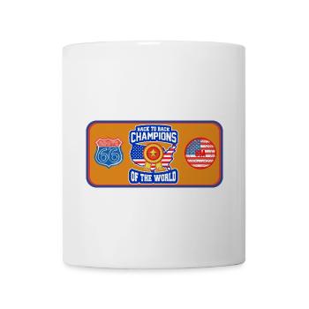 Back-To-Back World Champions USA - Coffee/Tea Mug - white - Front