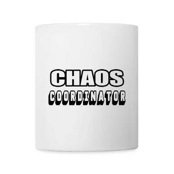 Chaos Coordinator - Coffee/Tea Mug - white - Front