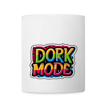 Dork Mode 5 - Coffee/Tea Mug - white - Front