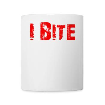 I Bite - Coffee/Tea Mug - white - Front