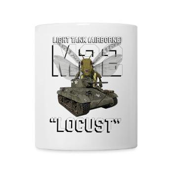 Light Tank, M22 "Locust" - Coffee/Tea Mug - white - Front