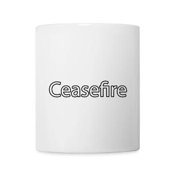 Ceasefire - Coffee/Tea Mug - white - Front