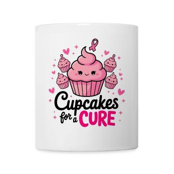 Cupcakes For A Cure - Coffee/Tea Mug - white - Front