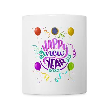 Happy New Year design from ghg global powerhouse - Coffee/Tea Mug - white - Front