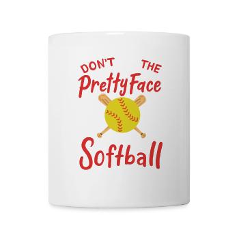 Softball - Coffee/Tea Mug - white - Front