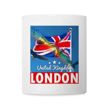 London Pride united kingdom UK - Coffee/Tea Mug - white - Front