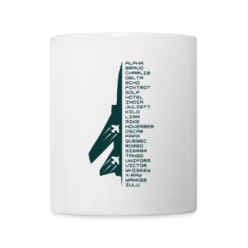 Phonetic Jet List Emblem - Coffee/Tea Mug - white - Front