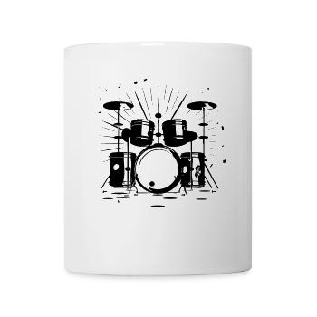 Trap Set Sketch - Coffee/Tea Mug - white - Front