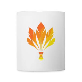 Badminton - Coffee/Tea Mug - white - Front