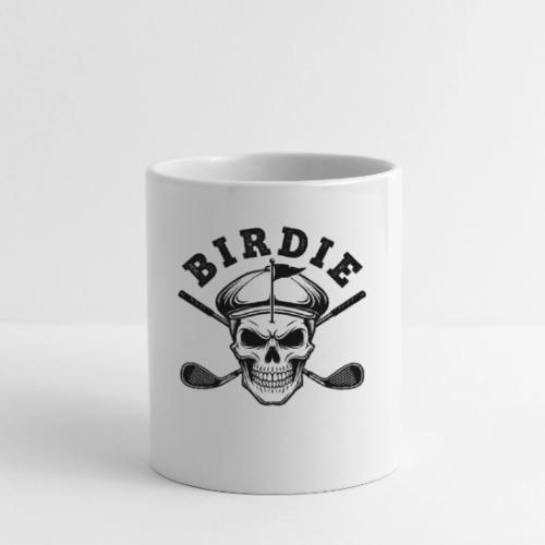 BIRDIE Skull - Golf Player Gift Tee Edgy Skeleton - Coffee/Tea Mug