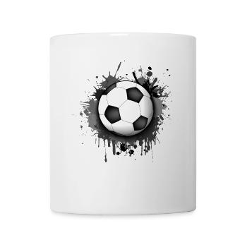 soccer ball - Coffee/Tea Mug - white - Front