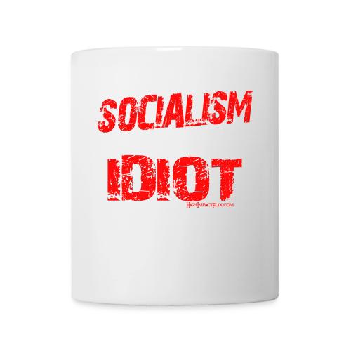 Socialism is.... (red and white) - Coffee/Tea Mug
