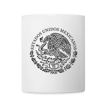Mexico Coat of Arms - Coffee/Tea Mug - white - Front