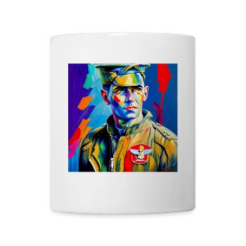 American Bomber Pilot - WW2 - Coffee/Tea Mug - white - Front