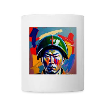 Japanese Bomber Pilot - WW2 - Coffee/Tea Mug - white - Front
