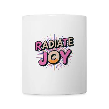 Radiate Joy - Coffee/Tea Mug - white - Front