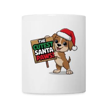 Cutest Santa Paws - Coffee/Tea Mug - white - Front
