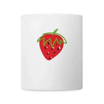STRAWBERRY LOVE - Coffee/Tea Mug - white - Front