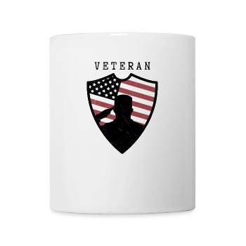 Veteran - Coffee/Tea Mug - white - Front