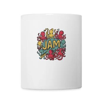 Octopus Jam - Coffee/Tea Mug - white - Front